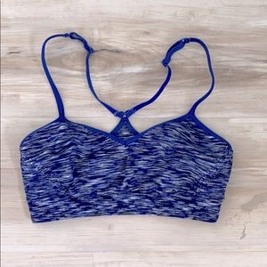 ❤️ Victoria’s Secret Blue Bralette Sports Bra Size Small